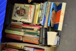 BOX CONTAINING MIXED BOOKS