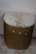 LLOYD LOOM LUSTY UPHOLSTERED LAUNDRY BIN