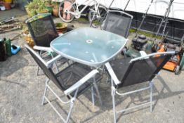 4 seat garden dining set