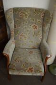 UPHOLSTERED EASY CHAIR