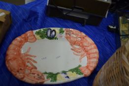 MOULDED LOBSTER PLATE