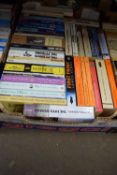 BOX CONTAINING PAPERBACK BOOKS INCLUDING REFERENCE ETC