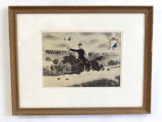 Early 20th century framed memorial scene of WWI to an 18 year old French soldier from the 63rd