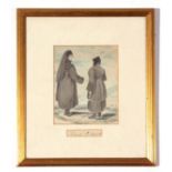 19th century English School, unsigned, two watercolours, inscribed “Nuns of Basil” and “A Russian