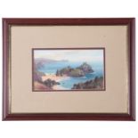 Harold Gordon, signed, Cornish coastal scene, 14 x 23cm