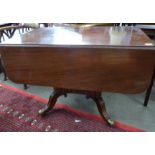 Good quality 19th century mahogany Pembroke table, approx 102cm wide