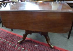 Good quality 19th century mahogany Pembroke table, approx 102cm wide