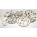 Extensive quantity of Johnson Bros tea and dinner wares all decorated in the Indian Tree pattern