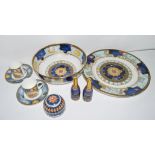 Group of Royal Worcester and some Doulton wares made to celebrate the Millennium, including two