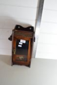 SMALL SMOKER'S CABINET, HEIGHT APPROX 31CM