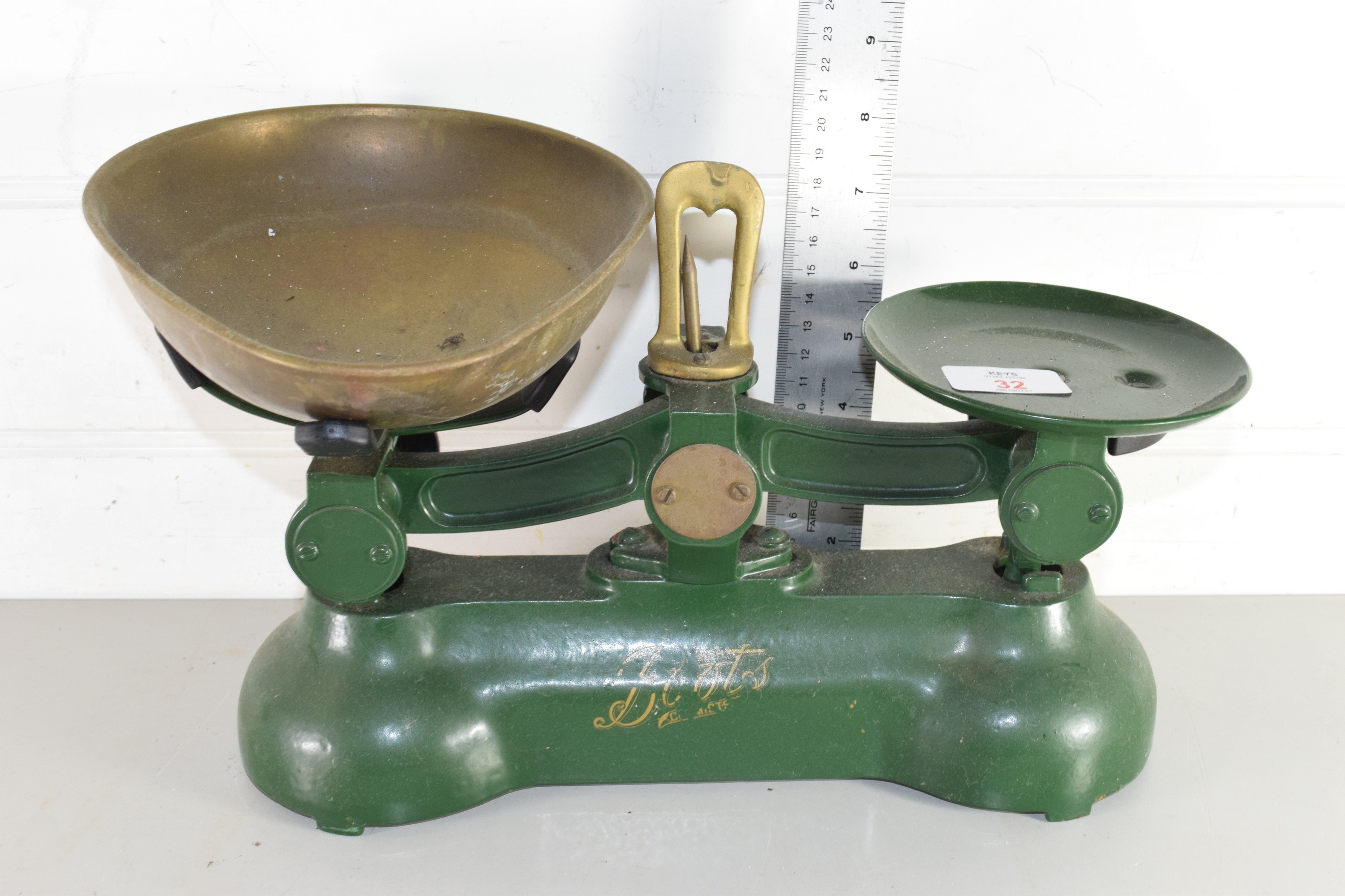 SET OF VINTAGE BOOTS KITCHEN SCALES