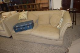 KNOLE END THREE SEATER MODERN SOFA, LENGTH APPROX 210CM