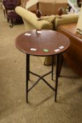 CIRCULAR OCCASIONAL TABLE APPROX 46CM DIAM