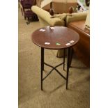 CIRCULAR OCCASIONAL TABLE APPROX 46CM DIAM