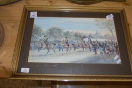 FRAMED MILITARY INTEREST PRINT