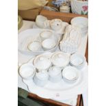 QTY OF HOUSEHOLD CERAMICS INCLUDING RAMEKINS ETC