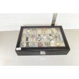 PRESENTATION BOX CONTAINING WRIST WATCHES