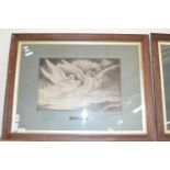 PAIR OF LARGE PRINTS OF ANGELS ENTITLED THE PROMISE OF LIFE AND THE ANGEL OF PEACE, EACH APPROX 32 X