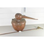 VINTAGE COPPER STILL AND CANDLE SNUFFER