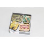 FOUR TINS OF GRAMOPHONE NEEDLES (COLUMBIA, HMV)