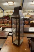 LARGE LANTERN, HEIGHT APPROX 96CM