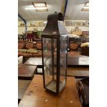 LARGE LANTERN, HEIGHT APPROX 96CM