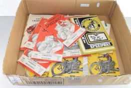 QTY OF VARIOUS LOCAL INTEREST AND OTHER 1940S AND 1950S SPEEDWAY PROGRAMMES