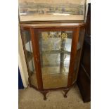 MID 20TH CENTURY CHINA CABINET, WIDTH APPROX 86CM