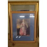 THREE FRAMED PRINTS OF 18TH CENTURY CHARACTERS