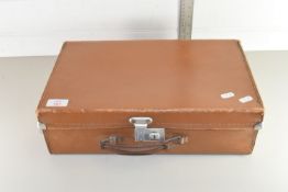 SMALL VINTAGE SUITCASE, LENGTH APPROX 41CM