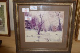 FRAMED PRINT OF A SHIRLEY CARNT PAINTING
