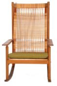 Circa 1960s rustic style rocking chair