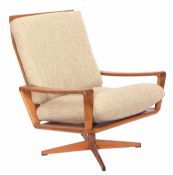 Circa 1960s Komfort swivel easy chair