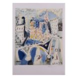 Pablo Picasso, Notre Dame, Limited edition lithograph from the Marina Picasso Collection, printed by