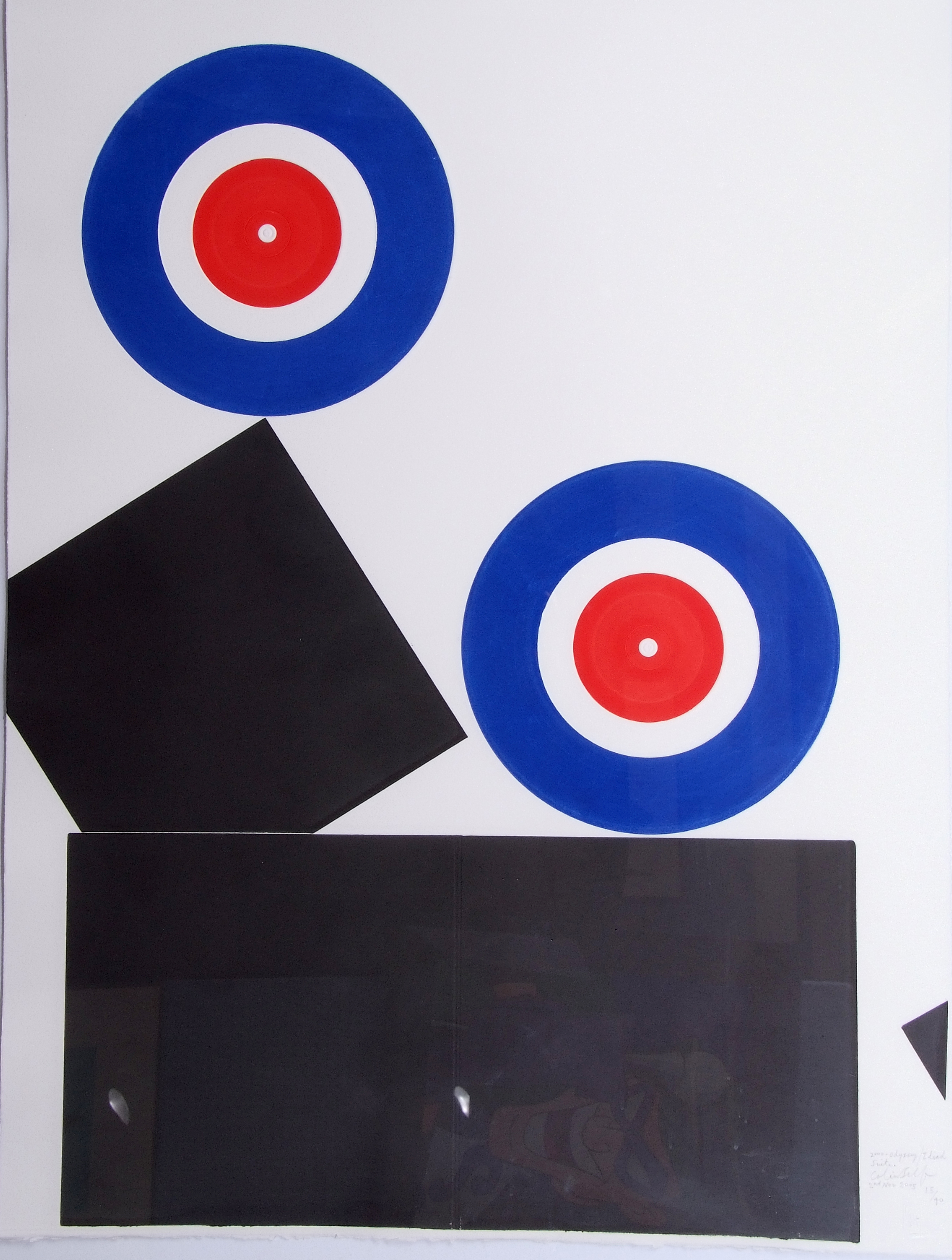 AR Colin Self (born 1941), "The Who, Tommy" (from The Odyssey Series)¦mixed media, signed, dated 2 - Image 2 of 2