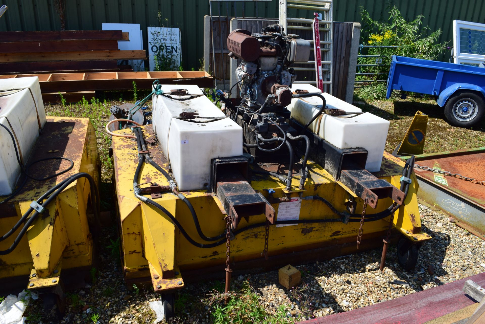 MULTI-SWEEP 725 TELEHANDLER ATTACHMENT WITH A KUBOTA ACTIVE DIESEL ENGINE