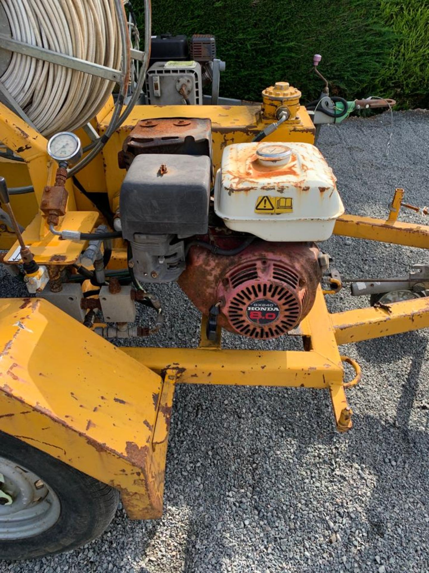 Cable puller trailer