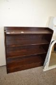 LOW BOOKSHELF, WIDTH APPROX 88CM