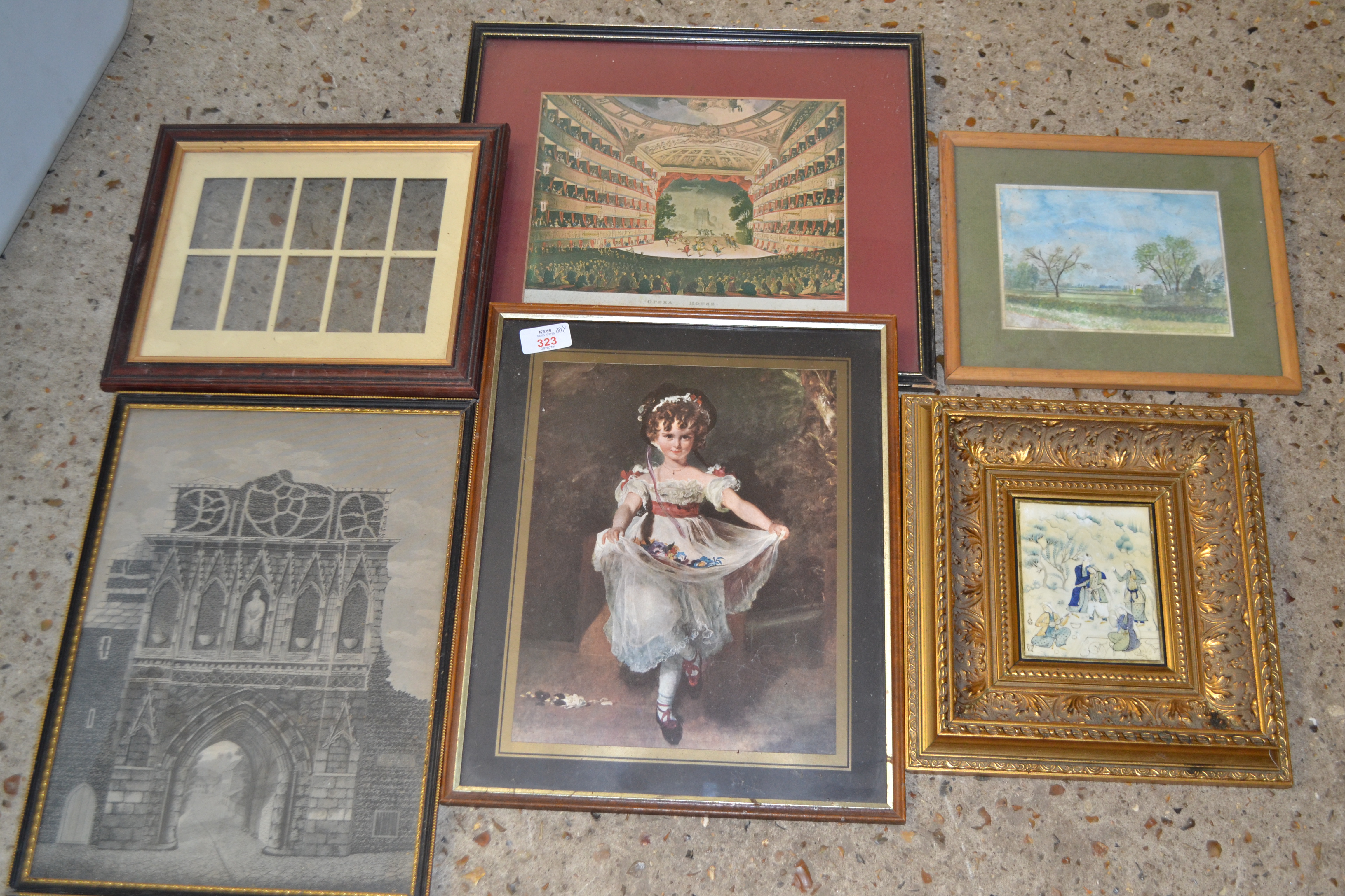 MIXED LOT: FRAMED PRINTS