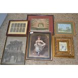 MIXED LOT: FRAMED PRINTS