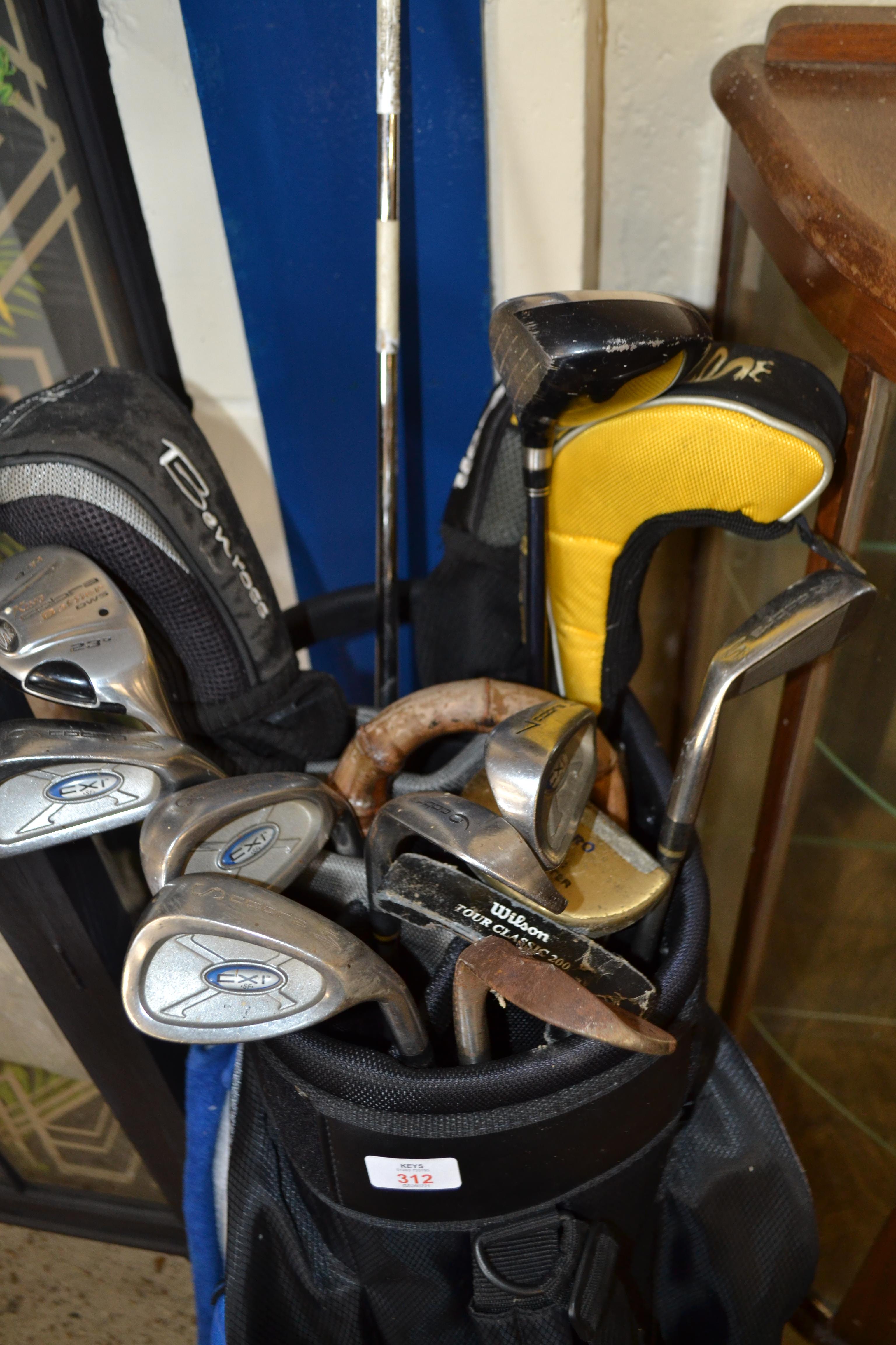 CASE VARIOUS ASSORTED GOLF CLUBS - Image 2 of 2