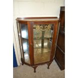 MID 20TH CENTURY CHINA CABINET, WIDTH APPROX 86CM