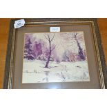 FRAMED PRINT OF A SHIRLEY CARNT PAINTING