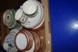 MIXED LOT: CERAMICS TO INCLUDE QTY SPODE CHINESE ROSE DINNER WARES TOGETHER WITH A QTY OF HAVILAND &