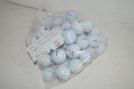 BAG CONTAINING 50 GOLF BALLS