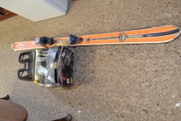 PAIR OF LEGEND 8800 SKIS AND A SKI RACK