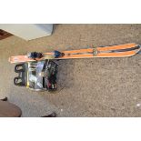 PAIR OF LEGEND 8800 SKIS AND A SKI RACK