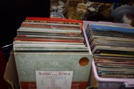 BOX OF 33RPM RECORDS, MOSTLY CLASSICAL