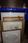 MIXED LOT: TWO REPRODUCTION FRAMED MAPS OF NORFOLK TOGETHER WITH A FURTHER FRAMED MAP OF CEYLON (