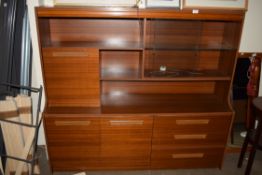 RETRO TEAK LOUNGE DISPLAY CABINET